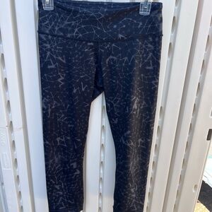 lululemon athletica Kids Black Patterned Leggings